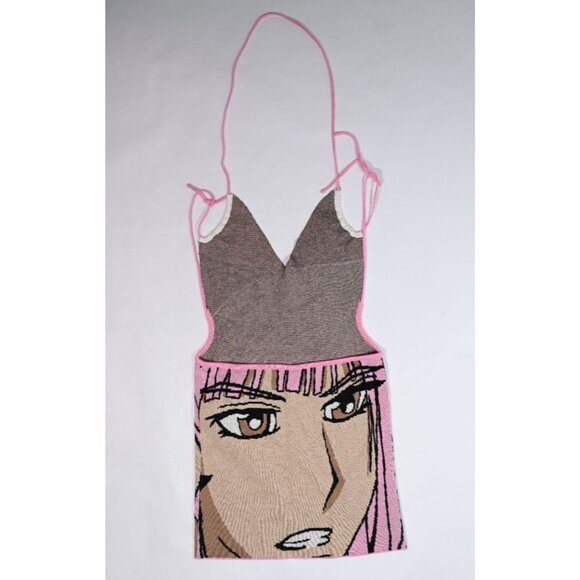 Anime Pink Mini Dress - Picture 4 of 5